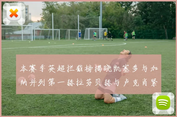 本赛季英超拦截榜揭晓凯塞多与加纳并列第一赫拉芬贝赫与卢克肖紧随其后