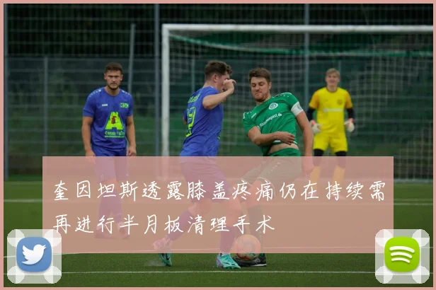 奎因坦斯透露膝盖疼痛仍在持续需再进行半月板清理手术